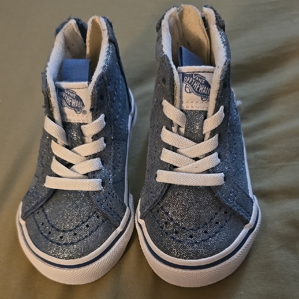 Vans X Harry Potter Kids Blue High-Top Sneakers